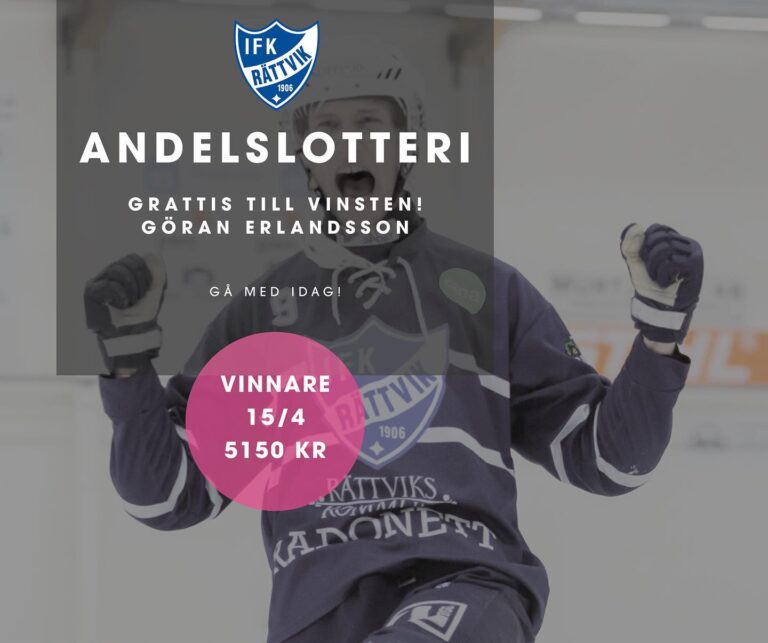 Vinnare andelslotteriet april